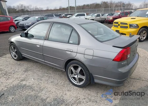 2004 Honda Civic Lx из США, поврежденный, VIN 1HGES16514L021096